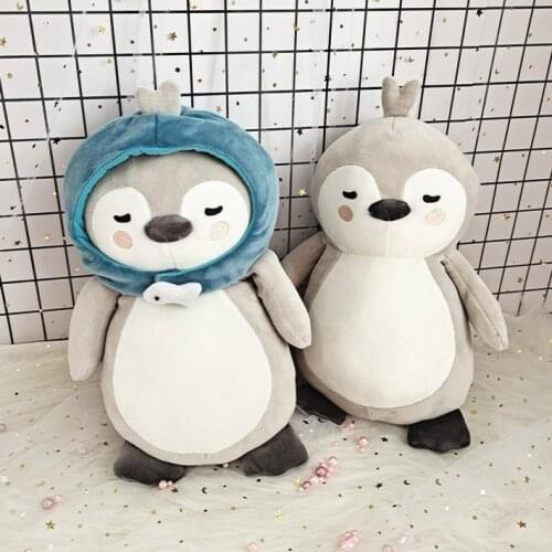 35cm Crash Landing on You Penguin Plush Doll Korean TV Shower Cute Kawaii Penguin Stuffed Toy Plushie Pillow Children Toys