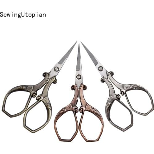 Professional Stainless Steel Sewing Scissors Sewing Craft Vintage Embroidery Scissors Tailor Scissor Thread Scissors Yarn Shears