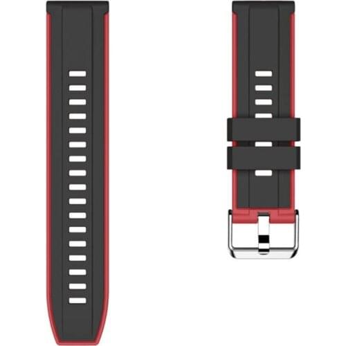 Suitable For Huawei HUAWEI Watch GT2 Silicone Double Color Band Silicone Strap 22/20mm Watchband