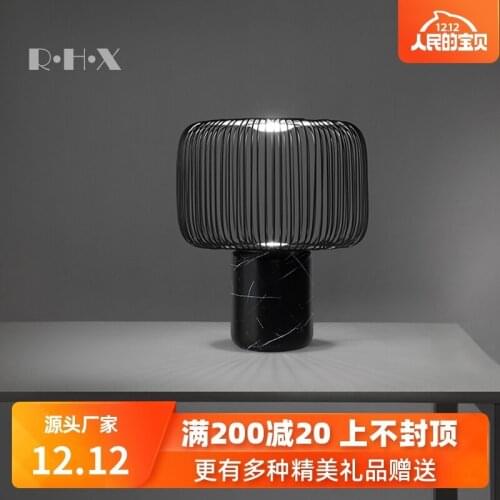 Modern led color glass glass ball table light xiaomi mijia bedroom deco