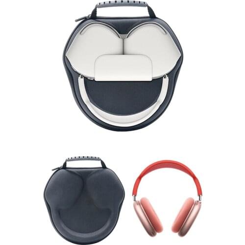 Earphone Storage Bag Headphone EVA Carry Case for AirPods Max Speaker Audio Waterproof Drop-Proof Storage Bag