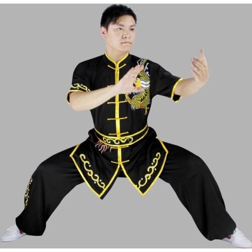 Loose Wushu Clothing Uniform Wushu Costume Kung Fu Uniform Clothes Martial Arts Uniform Chinese Warrior Costume Exercise