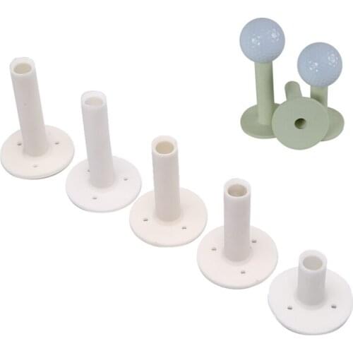 1.5'' 2.25'' 2.75'' 3.0'' 3.13'' inch Rubber Tee 5 Different Size Golf Rubber Tee Pack Driving Range Tees Holders Golf equipment
