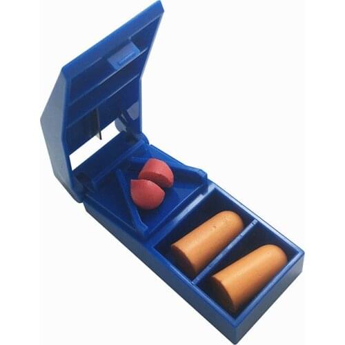 1PC Portable Medicine Personal Health Care Pill Splitter Crusher Tablet Divider Cutter Elderly Children Tablet Storage Case