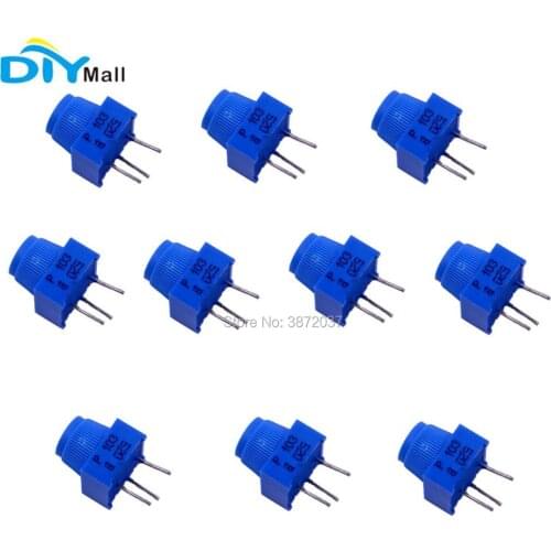 10pcs/lot 3386P-1-103 Trimpot Potentiometer 10K with Knob
