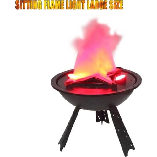 1X Flame Lamp Setting The Party Atmosphere Tripod Table Top LED Light For Halloween Xmas Christmas Party Make The Kids Happier