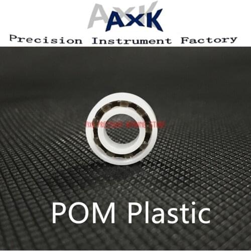 2021 Top Fashion Limited Rodamientos Pom Bearing 634 635 636 638 639 ( 5 Pcs ) Glass Balls Nylon Cage Plastic Ball Bearings