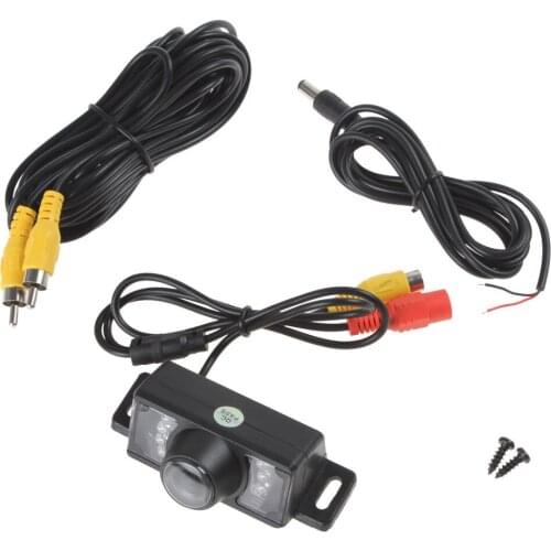 Hizpo Car Rear View Camera Auto Reversing Parking Monitor Night Vision CCD Infrared Waterproof HD Video for all cars Universal
