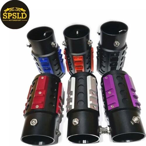 Automobile refitting general aluminum tail nozzle personalized exhaust pipe decorative grenade tail throat