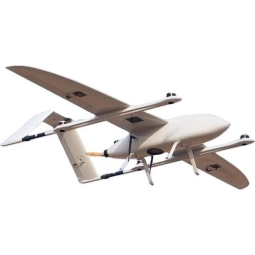 FOXTECH Baby Shark fixed wing VTOL 2.5h with GPS and Radio Controller for survey and mapping