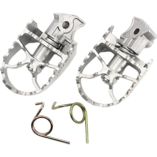 Wide Enduro Footpegs Footrests For BMW R1200GS R1250GS 11-20/ADV 12-20 Foot Pegs Stainless Steel