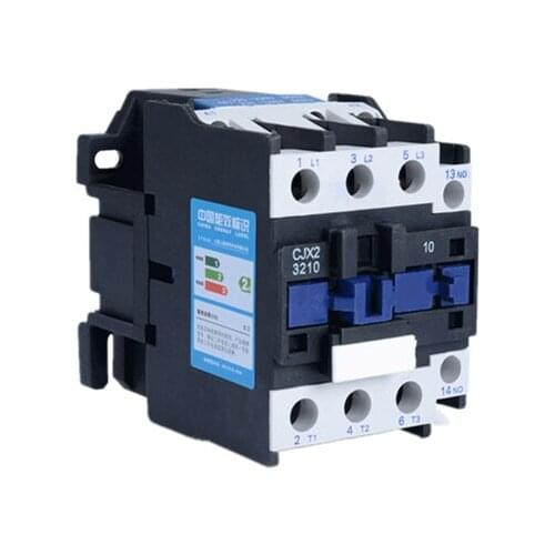 AC Contactor CJX2-3210 32A switches LC1 AC contactor voltage 380V 220V 110V 48V 36V 24V 12V Use with float switch