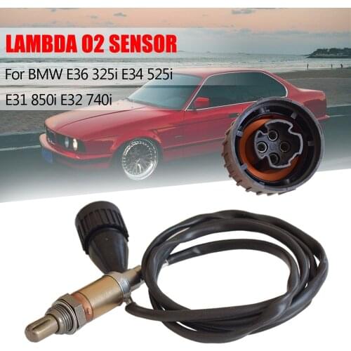 Lambda Probe Exhaust Gas O2 Oxygen Sensor 11781468620 For BMW E36 E34 E32 E31 325i 520i 525i 740i 850i 840i 1990-1997