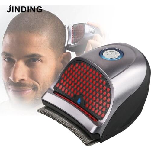 JINDING Bald Head Clipper Shortcut Self-Haircut Kit Hair Clippers Cordless Rechargeable Hair Trimmers Beard Shaver with 9 Combs