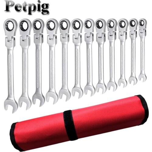 Car Wrench Set Multitool Key Set Ratchets Wrench Spanner Set Socket Wrenchs Tool Keys for Car Repair