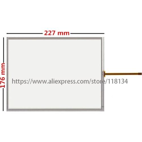 New 10.4 inch 4 wire Resistive Touch Screen Digitizer for LSA40AT9001 glass panel screen 227mm*176mm