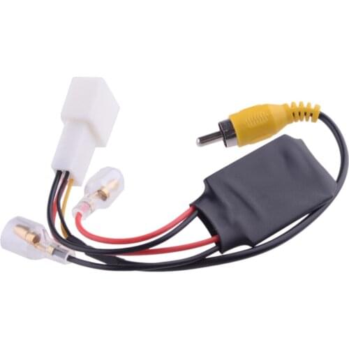Reverse Camera Retention Wiring Harness Cable Plug Adapter Connector Car 4 Pin Fit For Toyota