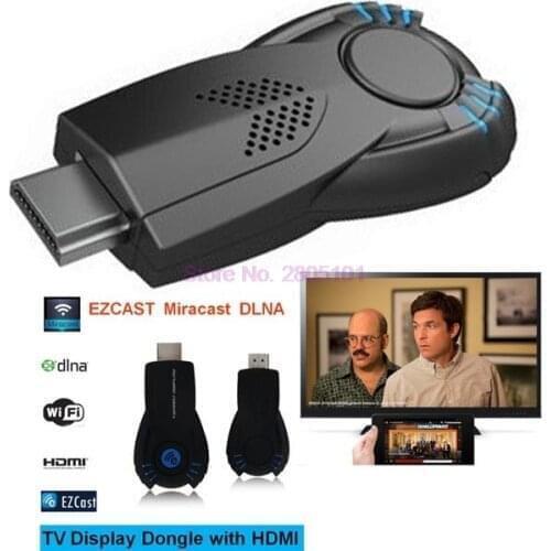 By DHL or EMS 100 pieces V5II Ezcast Smart TV Stick Media Player Push DLNA Miracast Wireless Display Dongle