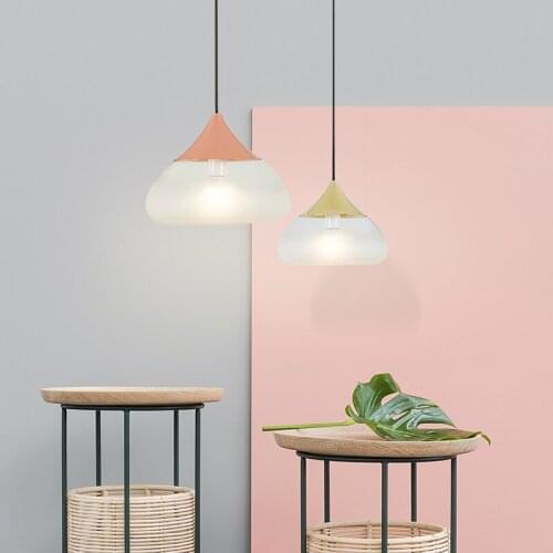 Glass Pendent Lamp Vintage Pendent Lights For Dining Room Bar Counter Bar Bedroom Beside Coffee bar Lighting