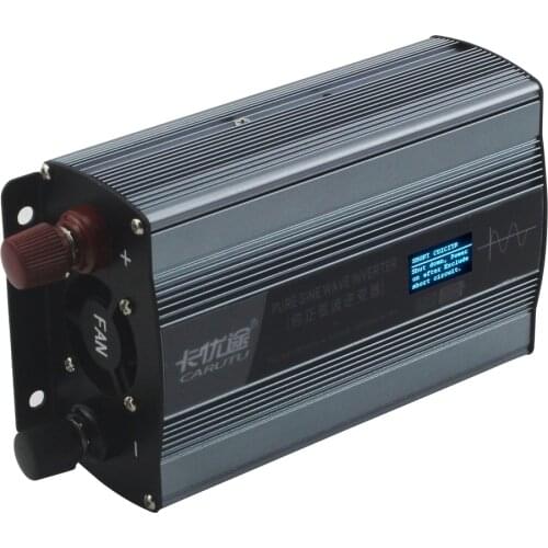 Most ideal full sustain 300W power pure sine wave inverter with ideal fault prompts display 12v to 220V for light computer fan