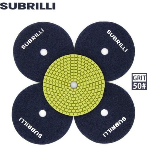 3/4/5 inch Polishing Pad Diamond Tool Flexible Granite Concrete Sander Marble Stone Sanding Disc Concrete Ceramic Polisher Disc