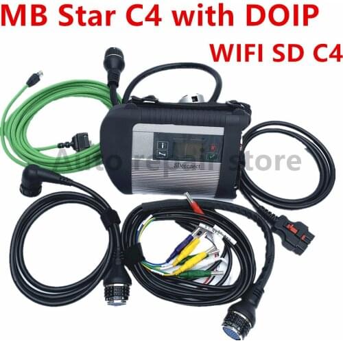 High quality MB STAR C4 DOIP Version SSD with V2021.6 Software MB SD Connect Compact 4 Diagnostic Tool with WIFI Function