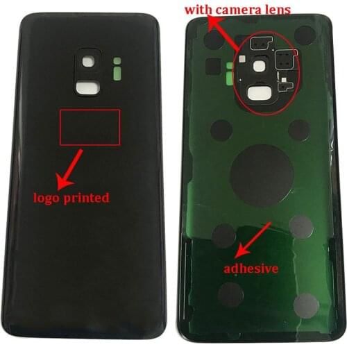 Back Glass Replacement For Samsung s9 G960 Battery Cover G960F Battery Cover Rear Door Housing For Samsung Galaxy s9 G960