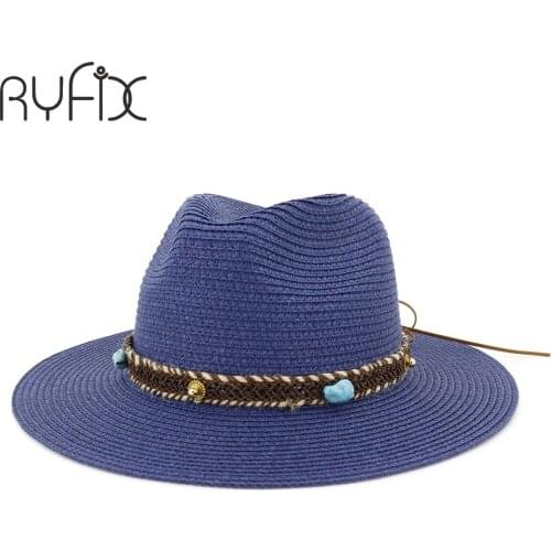 Western cowboy jazz hat outdoor beach sun hat men and women couples fashion sun hat HA94