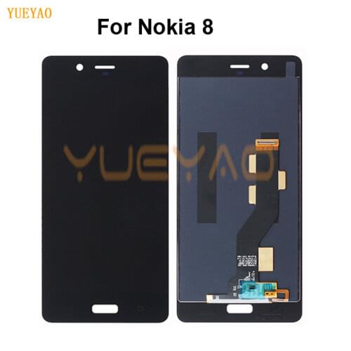 Tested For Nokia 8 N8 LCD Display With Touch Screen Digitizer Assembly For Nokia8 TA-1004 TA-1012 TA-1052 With Tools