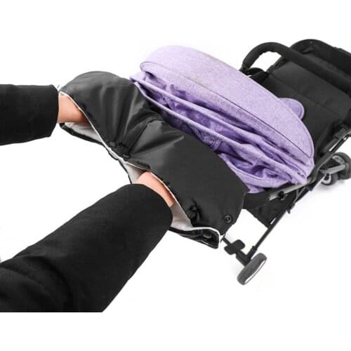 Winter Warme Stroller Gloves Kids Pushchair Hand Muff Waterproof Pram Accessory Mitten Baby Buggy Clutch Cart Outdoor Glove