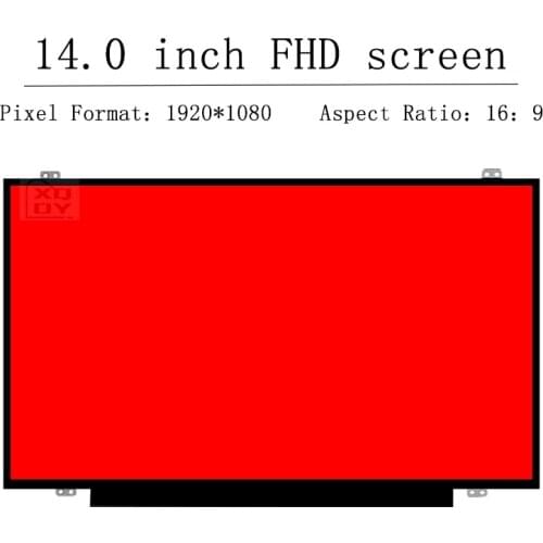 14" Slim LED matrix For Lenovo ideapad 510S-14ISK Z41-70 K41-80 E42-80 V330-14IKB K43C-80 laptop lcd screen panel Non-touch