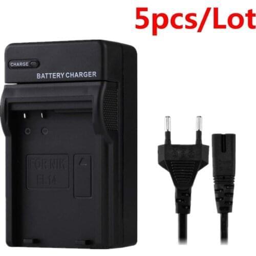 5pc/lot For Nikon EN-EL14 EN EL14a EL14 MH-24 MH24 P7000 P7100 D3100 D3200 D5100 D3300 D5200 D5300 P7200 P7800 Camera Battery
