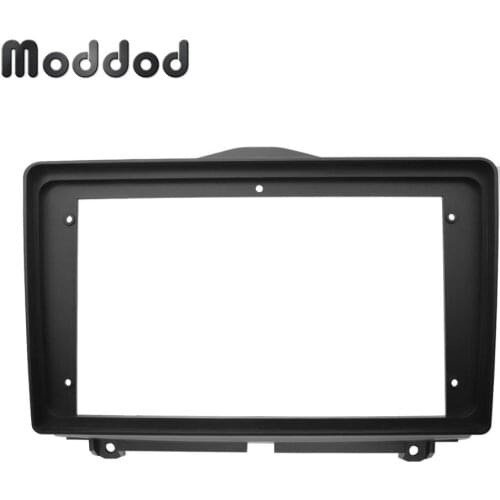 9 inch Radio Fascias for LADA GRANTA 2018 2019 Stereo Panel Dashboard Refitting Installation Trim kit Frame Double Din Bezel