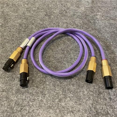 Audiophile XLR Balance Cable Furutech FA-220 OCC Copper HIFI Audio Line