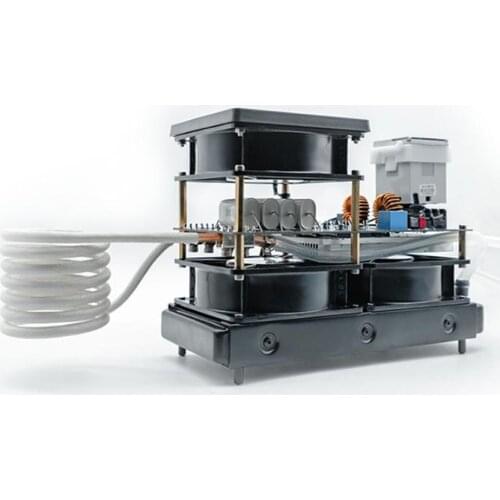 CE 220V ZVS Induction Heating Machine Miniature Metal quenching melting furnace