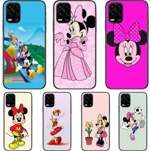 Our Mickey Mouse cartoon Phone Case For XiaoMi Redmi Note 11 10 9S 8 7 6 5 A Pro T Y1 Anime Black Cover Silicone Back Pre style