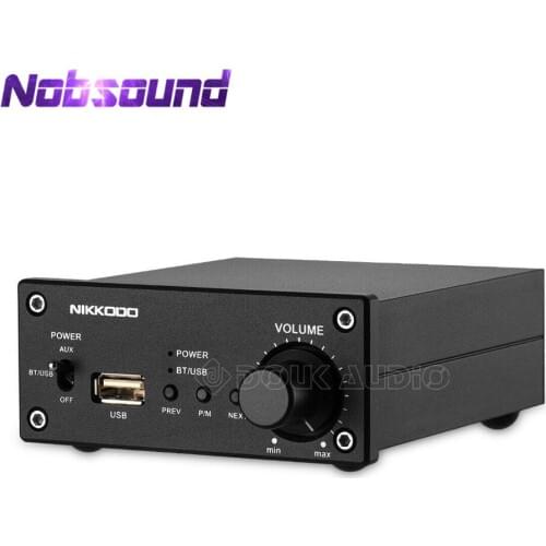 Nobsound Digital Audio Amplifier Bluetooth 4.0 Stereo Amp HiFi USB Lossless Music Player 100W