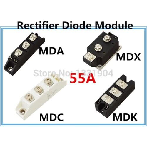 55A Rectifier diode Module MDC MDA MDK MDX 55A welding type used for DC power supply and so on