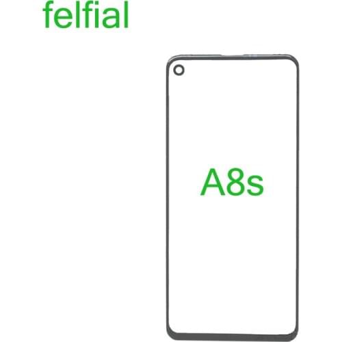 For Samsung Galaxy A8s G8870 G887F Touch Screen Front Panel Glass Lens Front Outer LCD Glass Replacement