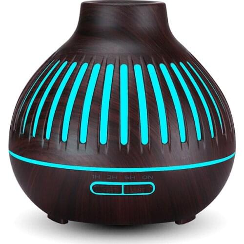 400ml Electric Aroma Diffuser Ultrasonic Air Humidifier LED Lamp Aromatherapy Mist Maker Remote Control Diffuser Aromatherapy