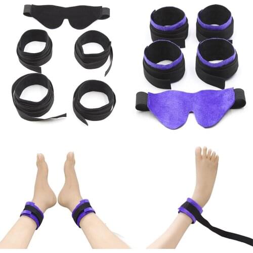 Manyjoy Sex Slavery Handcuffs Ankle Cuffs Blindfold Strap-on Chair BDSM Bondage Gear Sex Game Toys Bundle Tool Sex Furniture