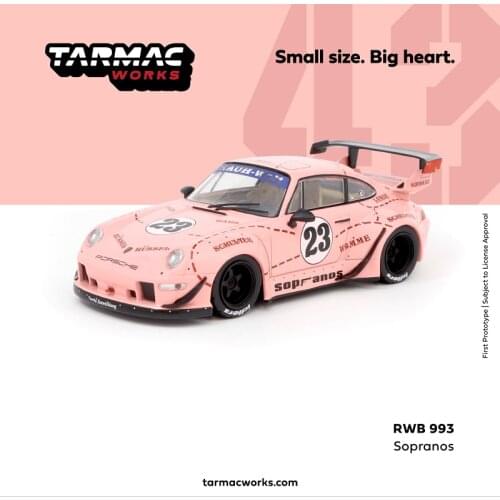 Tarmac Works 1:43 RWB 993 Sopranos #23 DieCast Model Car