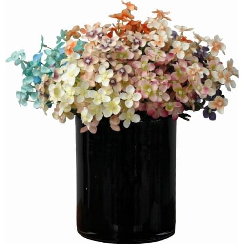 1 Bundle Cheap Star Flower Artifical Silk Flores Photo Props Little Petals Home Kitchen Bathroom Decoration for Vase