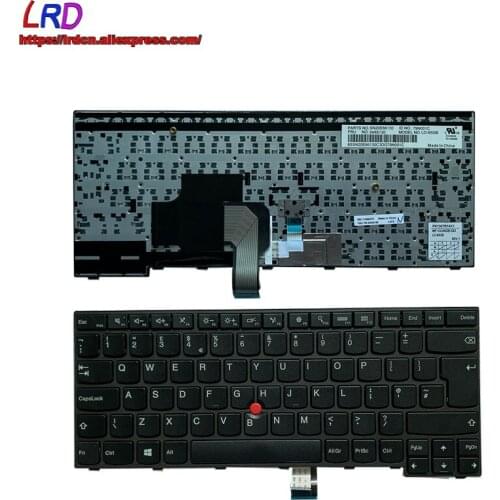 New Original UK English Keyboard for Thinkpad E450 E450C E455 E460 E465 Laptop 04X6130 04X6170 04X6210