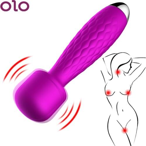 OLO 10 Modes Sex Toys for Women Vibrator Adult Products G Spot Massager Clitoris Stimulation Female Masturbator AV Magic Wand