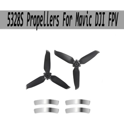 For Dji FPV 5328S Propellers 1 Pair / 2 Pairs Powerful Golden Sliver Red Tip Multi-Colors Propeller Suitable For DJI FPV