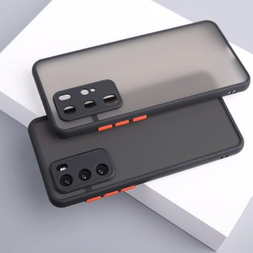 Translucent Case For Samsung galaxy S21 Ultra S21 Plus 5G Case Soft Edge Matte Hard Plastic Back Cover For S20 Note 20 Ultra