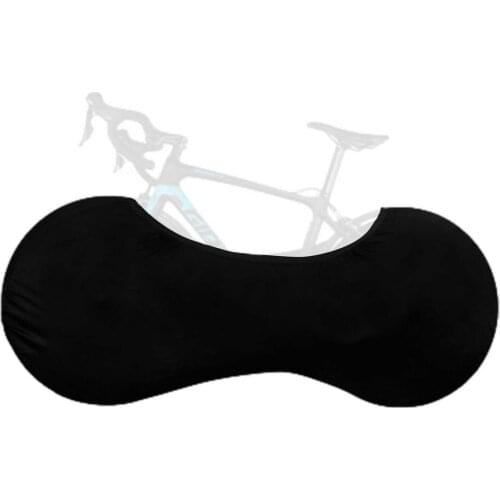 Bicycle Dust Cover Elastic Fabric Black Road Bike Indoor MTB Bicycle Dust Cover 24"-26" 700c MTB Bike Accessories
