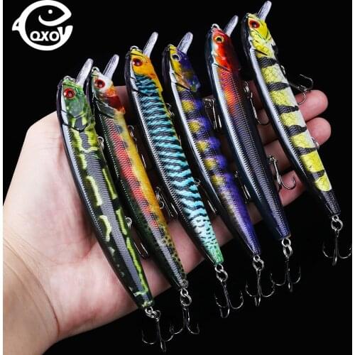 QXO 16g 12.5m Fishing Lures Metal Wobbler Winter Fishing Minnow Popper Goods For Fishing Hard Lure Whopper Plopper