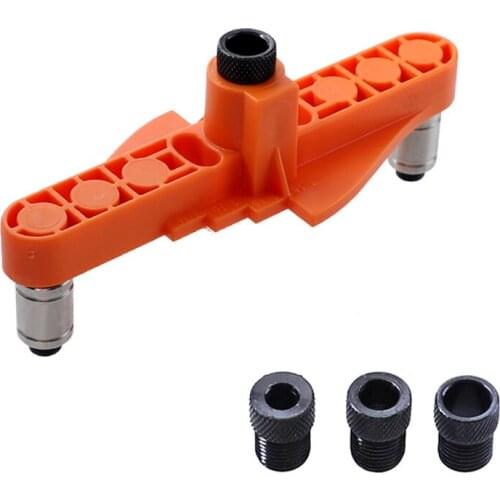 GTBL 6/8/10mm Straight Hole Punch Locator Self-Centering Scribe Round Dowel Drill Guide Locator Puncher DIY Woodworking Tool